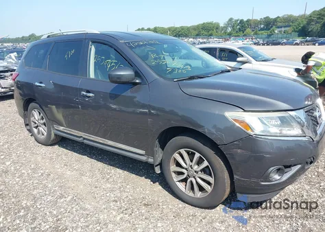 2014 Nissan Pathfinder Sl из США, поврежденный, VIN 5N1AR2MM4EC656657